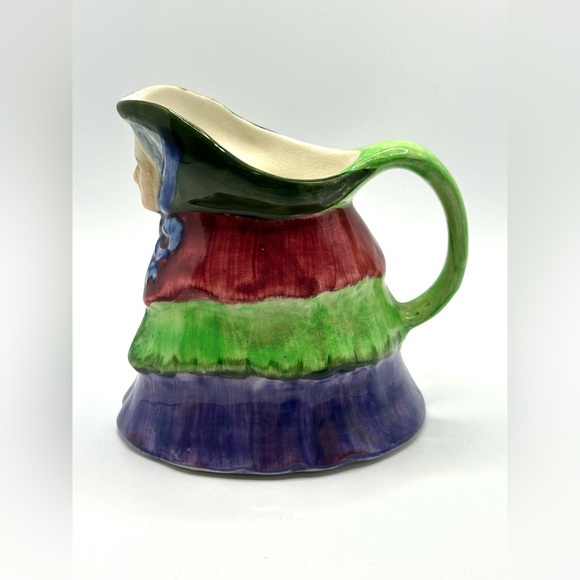 1930s Handpainted Vintage Toby Mug Creamer-Made in England - Picture 6 of 8